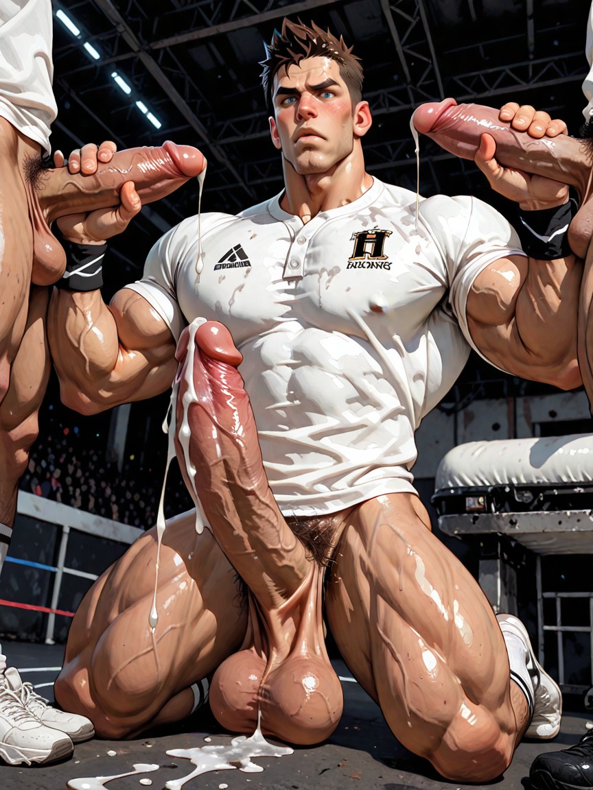Brown Pubic Hair, Third Half, Dizdoodz AI Gay Porn