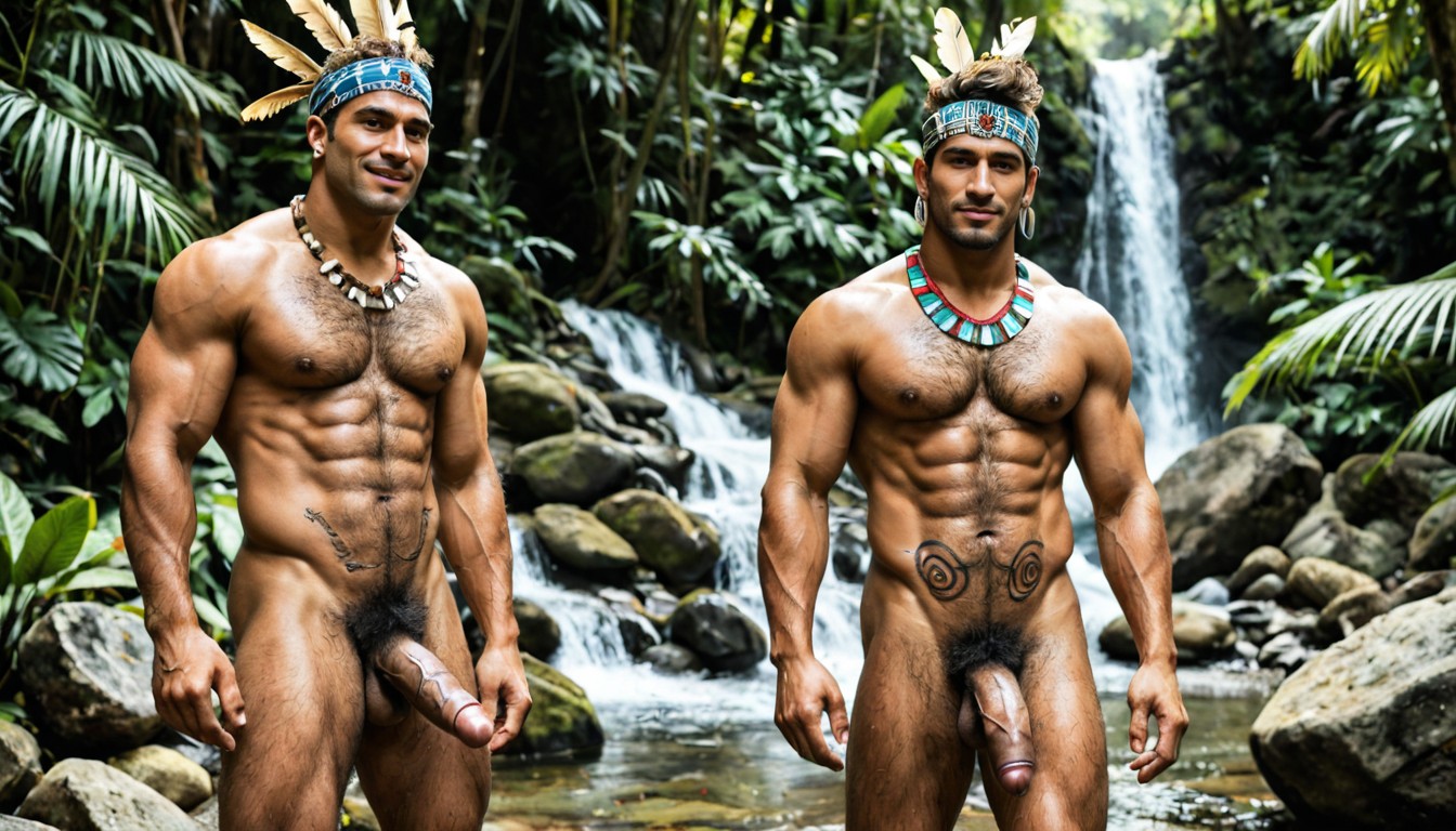 Musculosa, Large Flaccid Cock, Man Only Porno gay IA