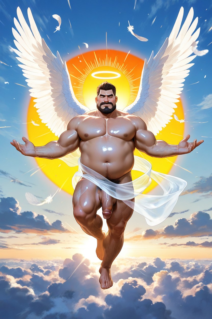 Pale Skin, Large, 1 Person AI Gay Porn