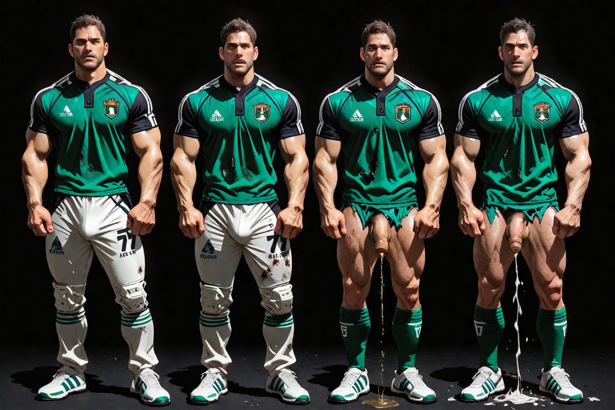 Style, Muscular, Piss AI Gay Porn