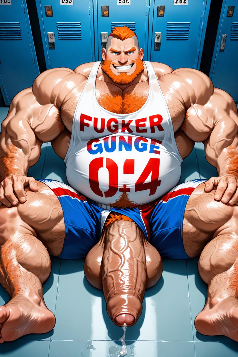 Locker Room, 18+, Gigantic AI Gay Porn
