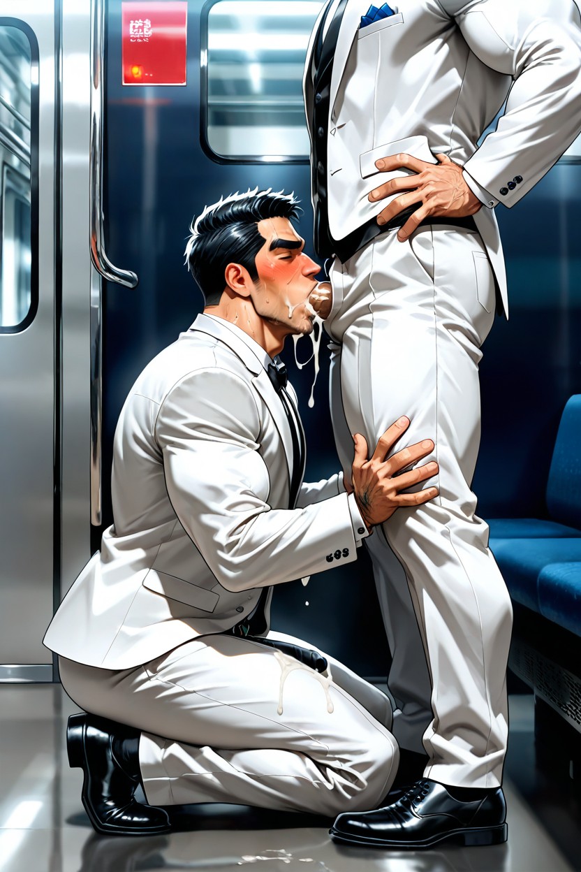 Agachada, Happy, Man On Man Porno gay IA