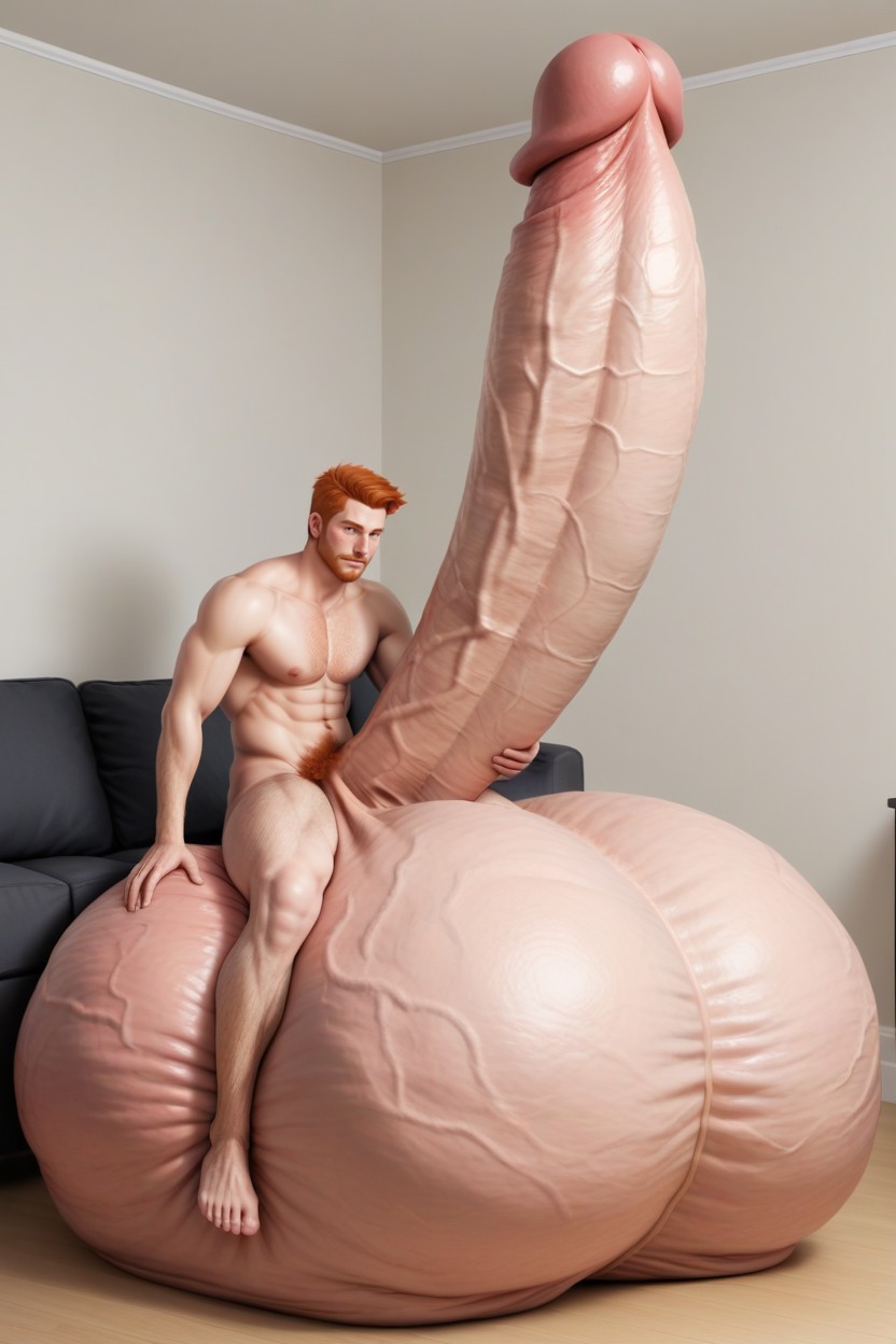 Ginger Chest Hair, Growing Cock, Ball Growth Porno gay IA