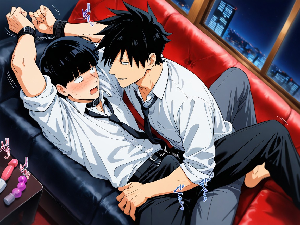 Rubbing Each Other's Crotches Together, Raised Inner Eyebrows, Knees Up High Porno gay IA