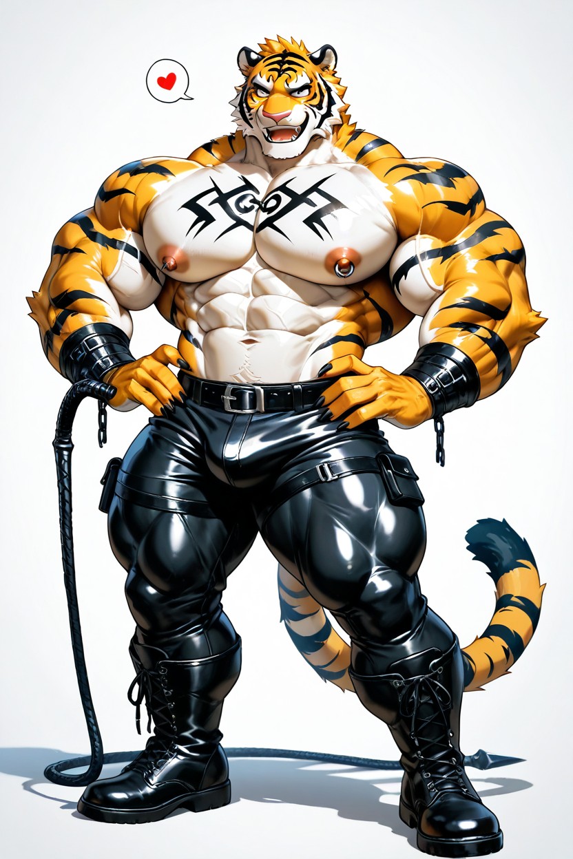 Full Body, Sharp Fangs, Open Mouth Porno gay IA