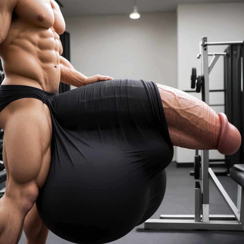 Extreme Oversized Hyper Balls, Erect Cock Bulge, Growing Cock Porno gay IA