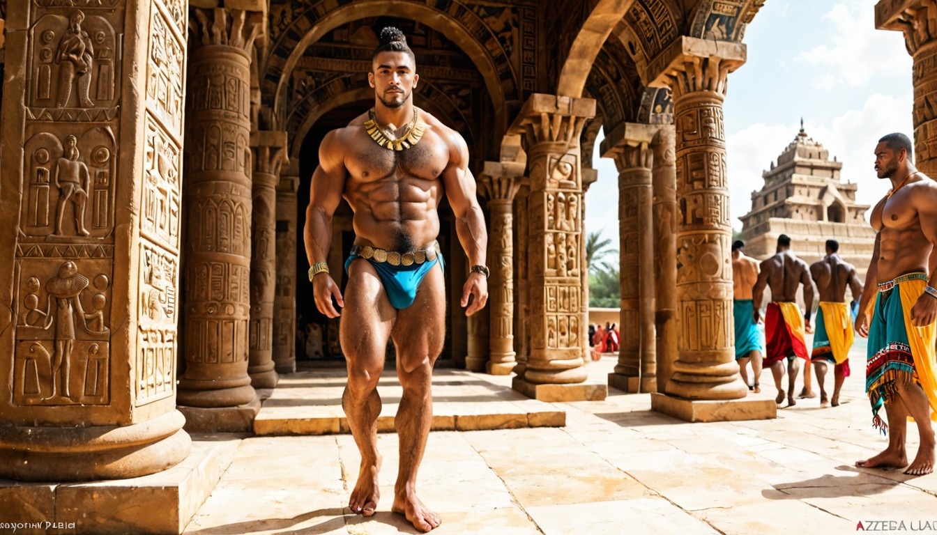 Proud Look, Masculine, Attitude AI Gay Porn