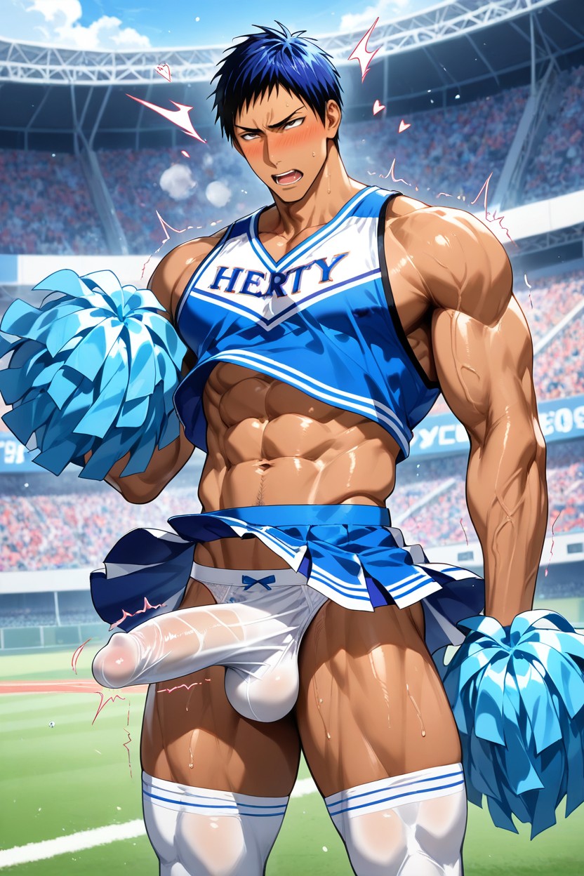 20+, Very Short Hair, Horny AI Gay Porn