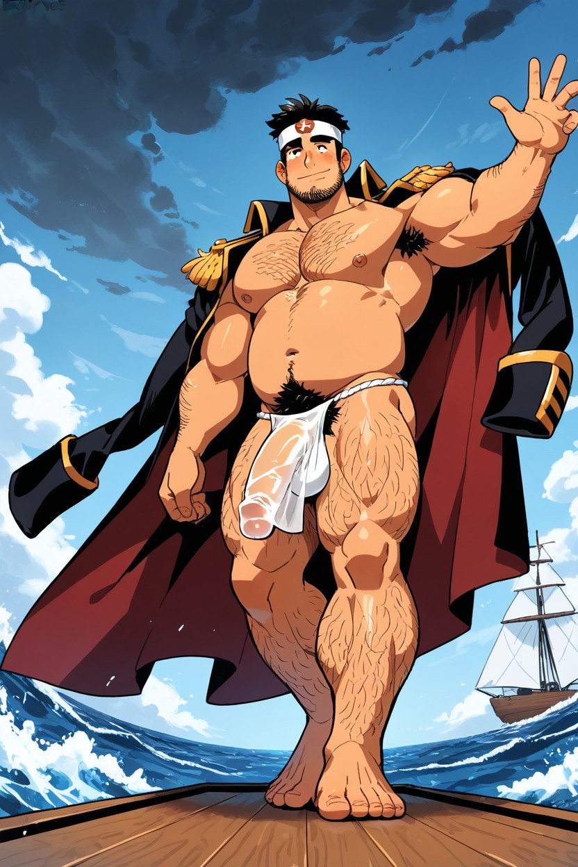 Danzi Engine, Fat Cock, Sailing Ships AI Gay Porn