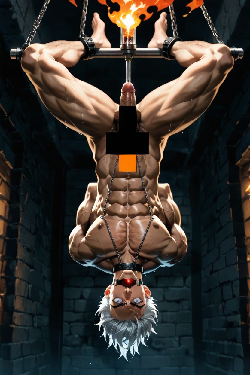 Erect Penis Porno gay IA