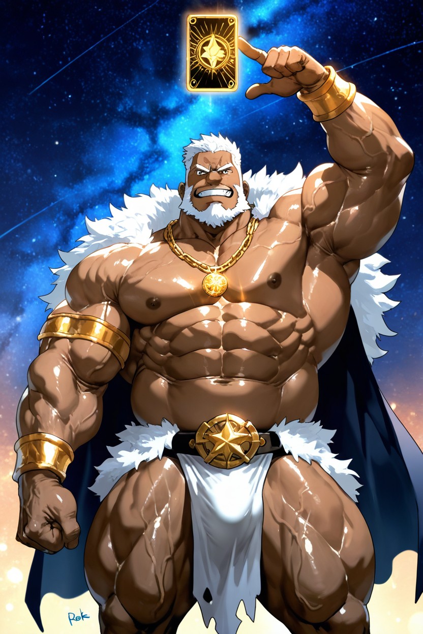 Gold Ornate Armband, Male Only, Rybiok AI Gay Porn