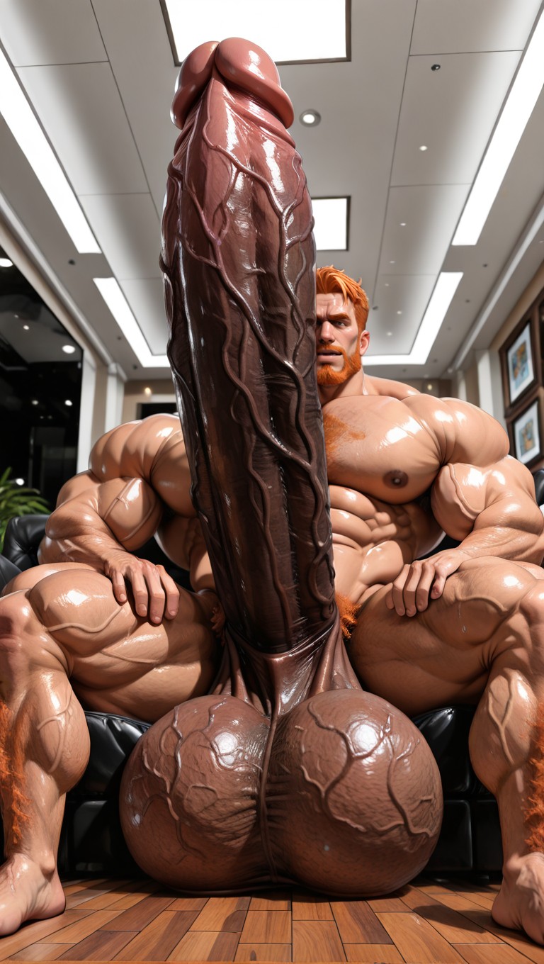 Humongous Thick Penis, Enormous Penis, Huge Macro Dick Pornografia gay com IA