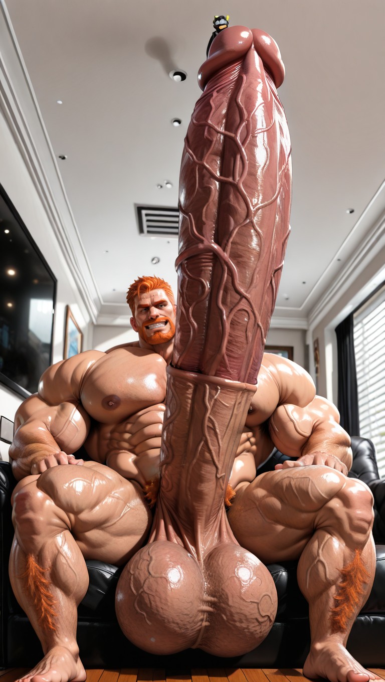 Longest Monster Cock, Gigantic Oversized Hyper Penis, Hyper Gigantic Macro Penis Porno gay IA