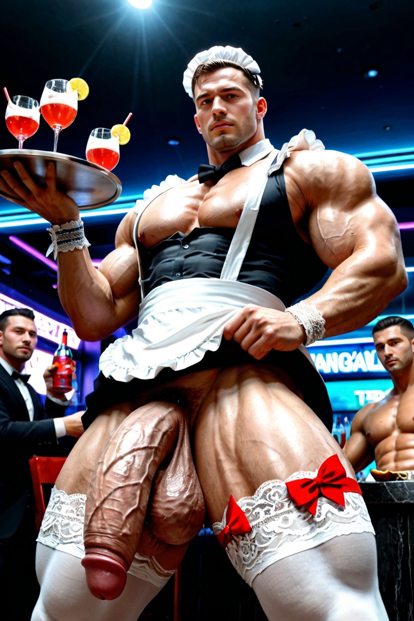 Highest Quality, Correct Anatomy, Seductive Pose AI Gay Porn