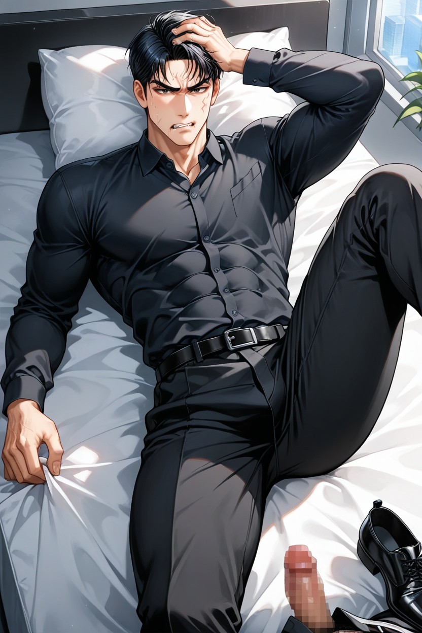 To Medium, Joo Jaekyung From Manhwa Jinx, Hands AI Gay Porn