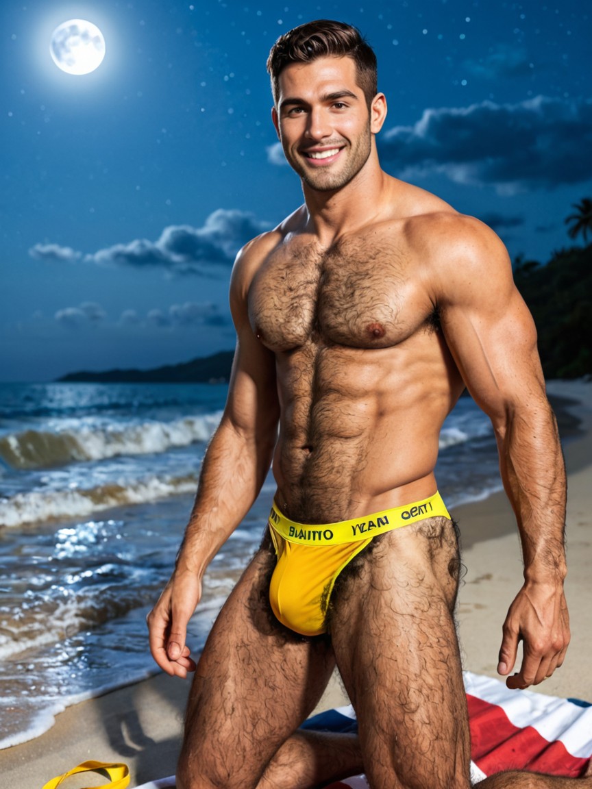 Uhd, Excessive Hairy Chest, K AI Gay Porn