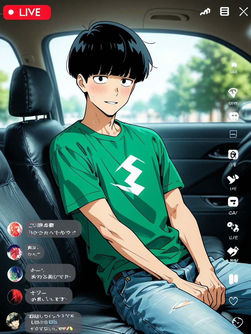 Looking Viewer, Live Chat Log, V Arms AI Gay Porn