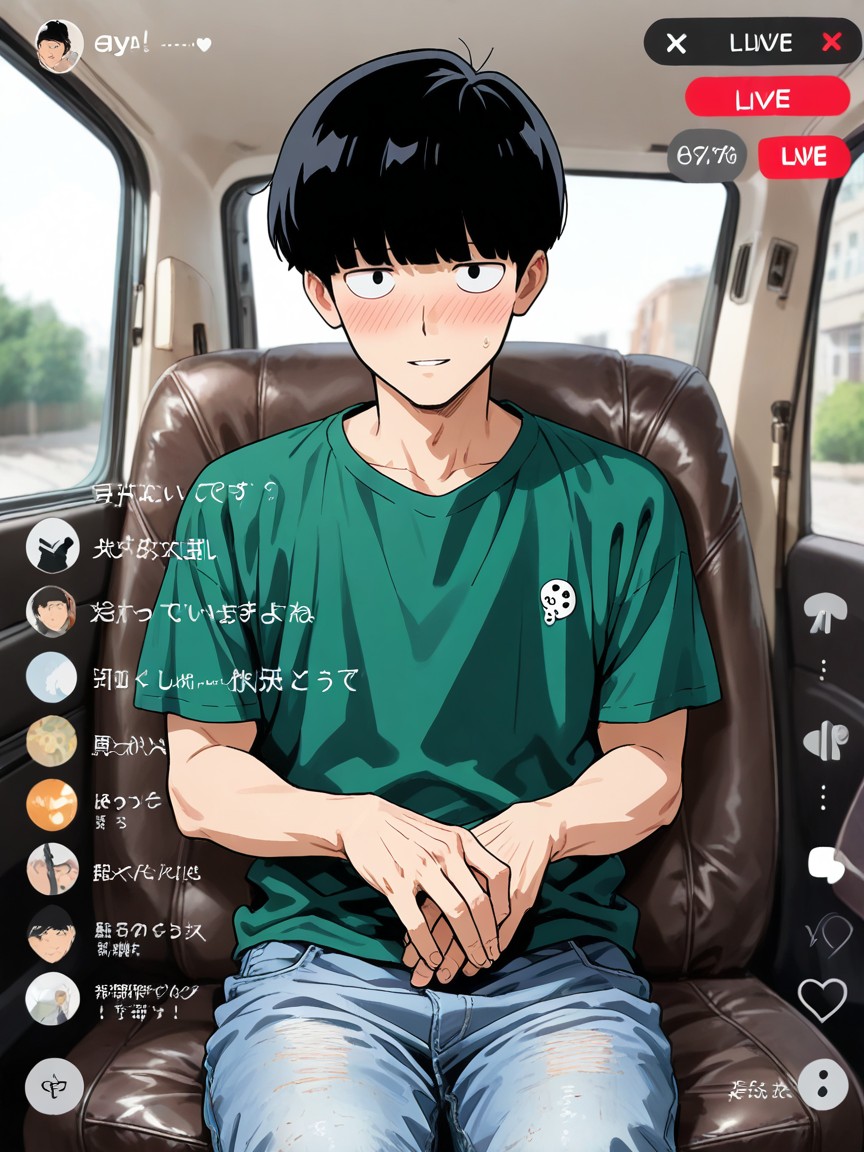 Male, Gay, Mobpsycho Porno gay IA