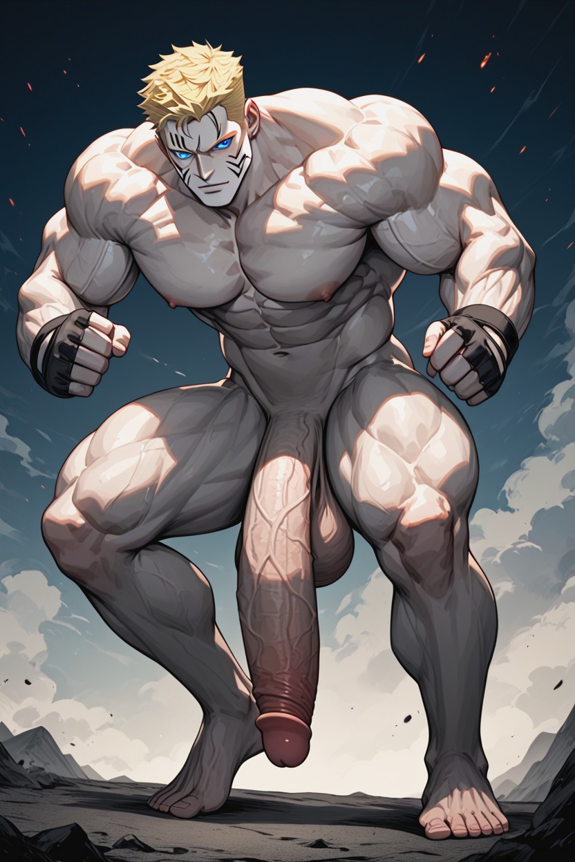 Tall, Square Face, Toned Physique Porno gay IA