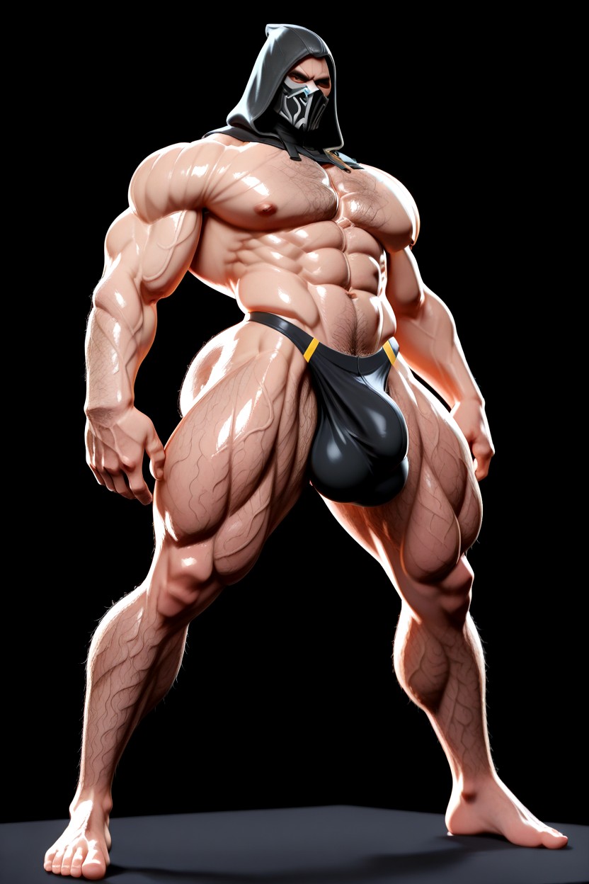 Extremely Hairy Armsextremely Hairy Legs, Boxer, Extremely Large Ass AI Gay Porn