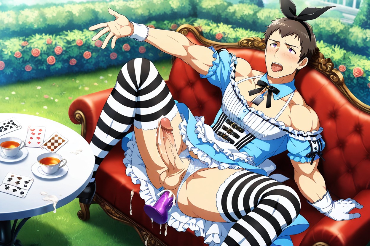 Shingen Seiji Wearing Dogtags, Shingen Seiji From Idolmaster Side-m, Eccessive Cum Porno gay IA