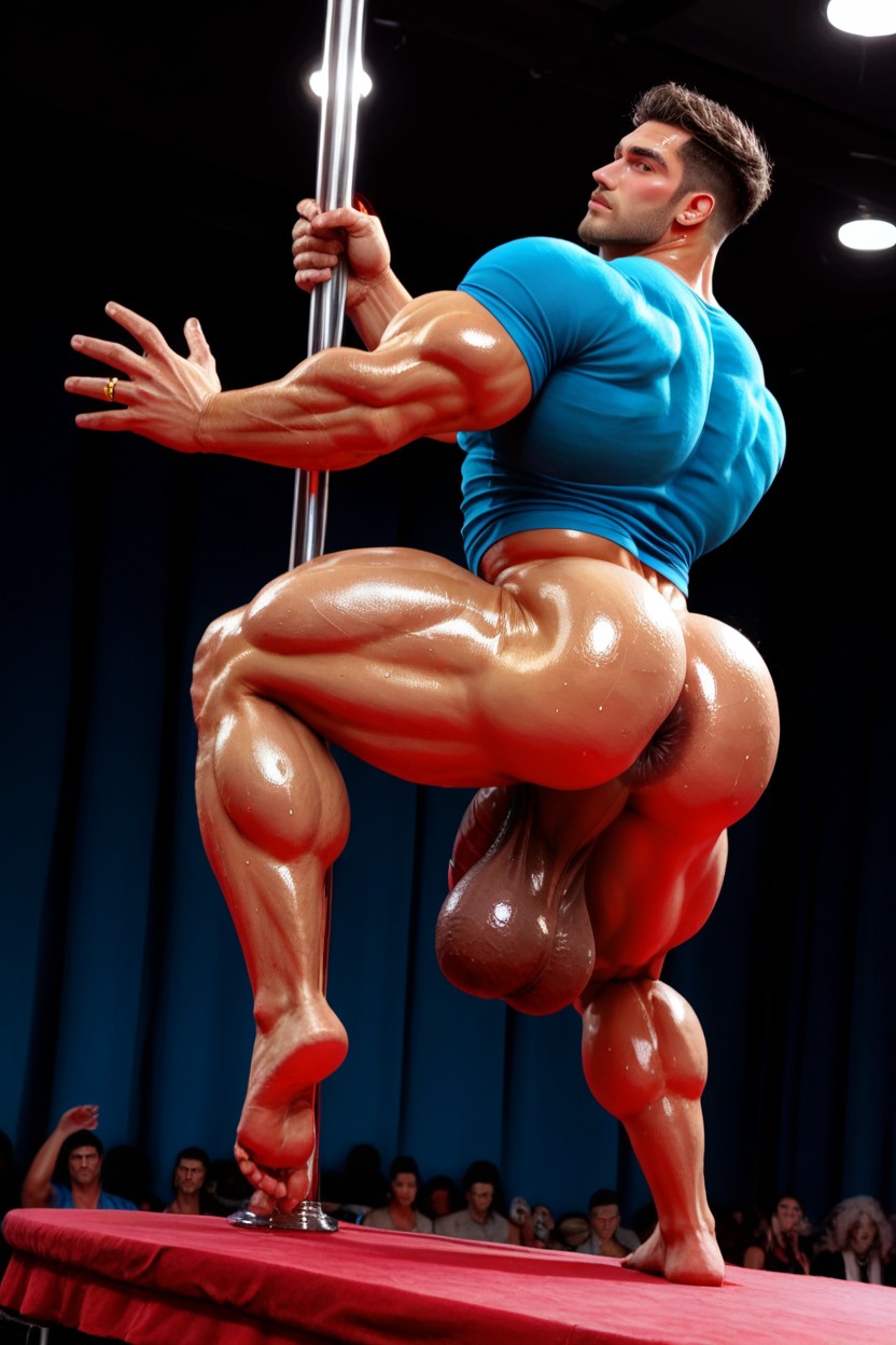 Beitemian, Tight Male Hips, Chin Dimple Porno gay IA