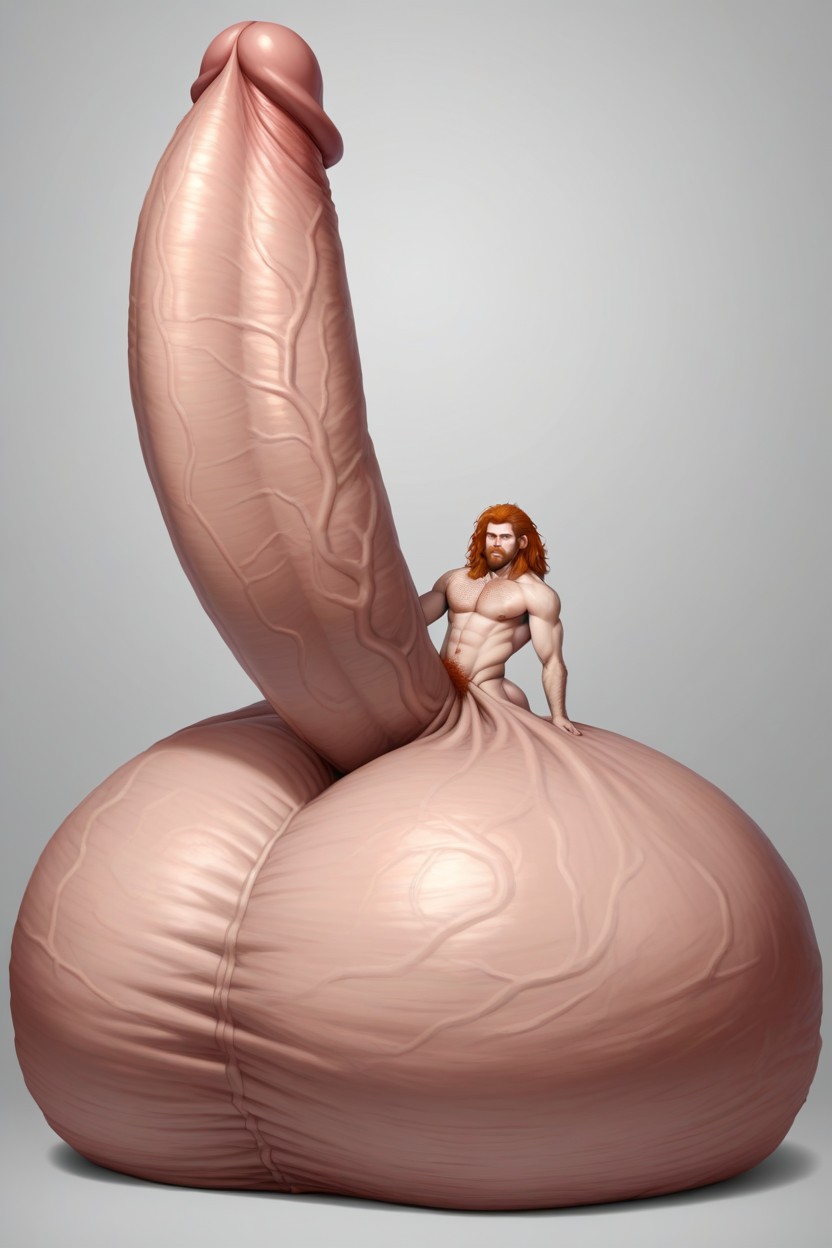 Hyper Balls, Jengibre, Massive Ball Growth Porno gay IA