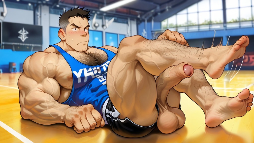 Beitemian, Incredibly Hairy, Cuerpo Completo Porno gay IA