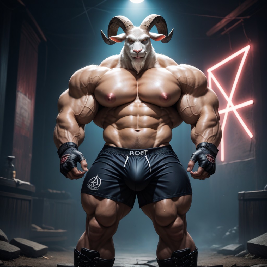 +, Hyper Muscle, Oversized Muscles AI Gay Porn