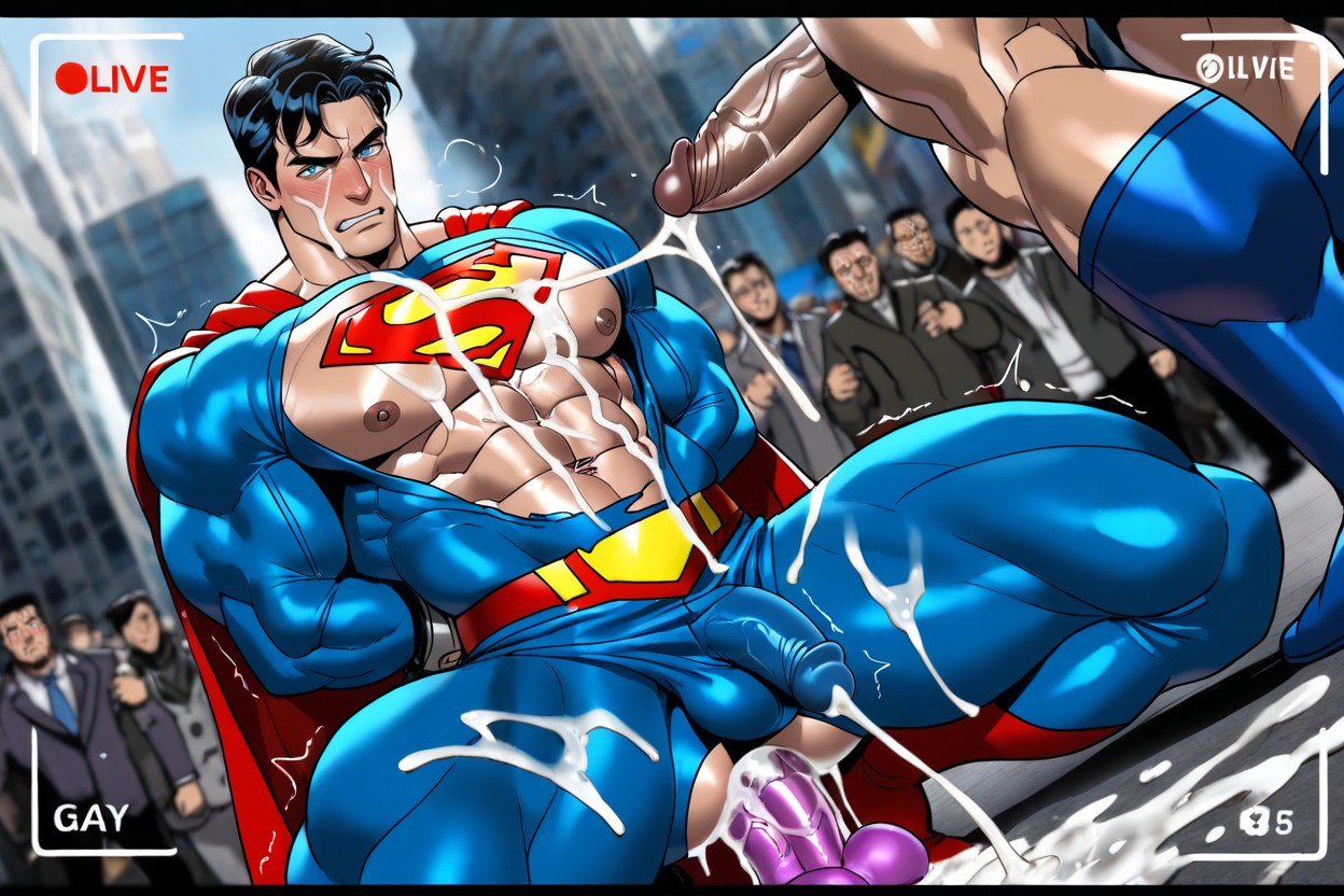 Livestream, Gay, Body Trembling AI Gay Porn