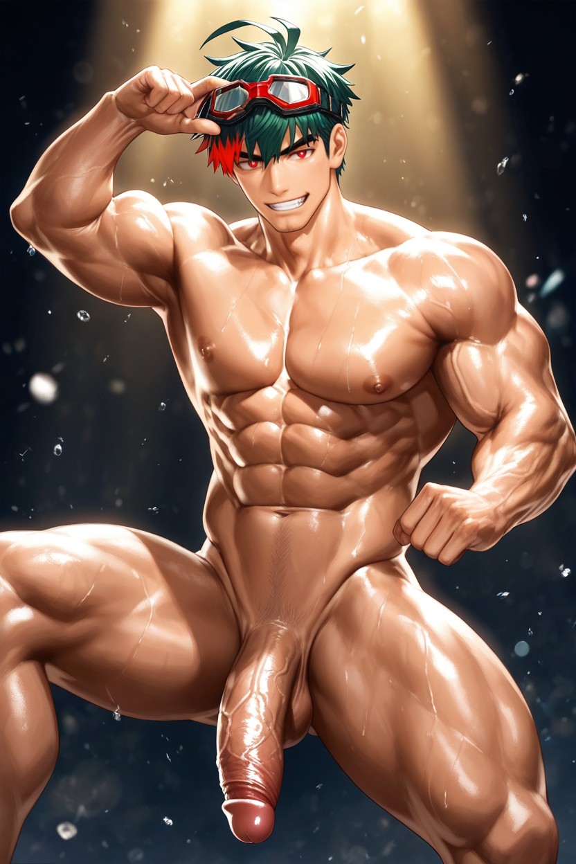Ahoge, Cock, Penis AI Gay Porn