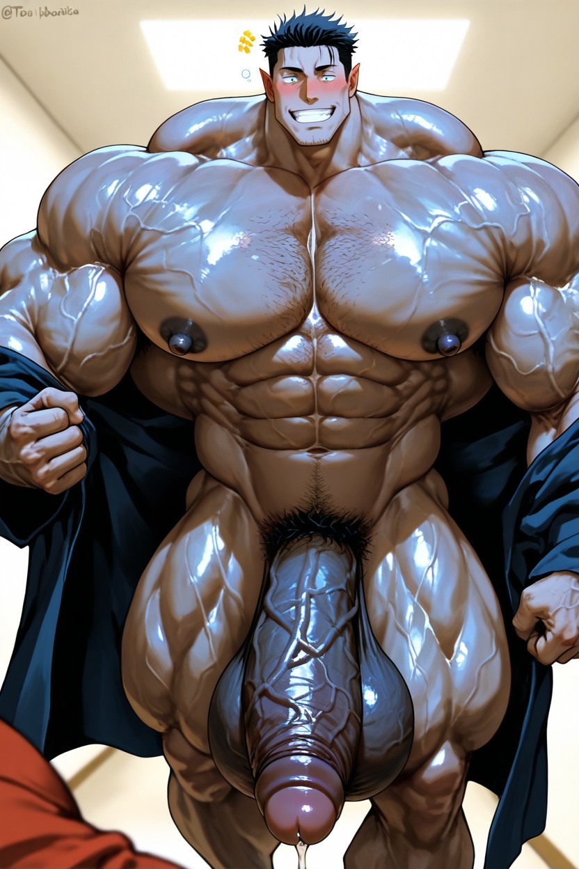 18+, Walking, Detailed Face AI Gay Porn
