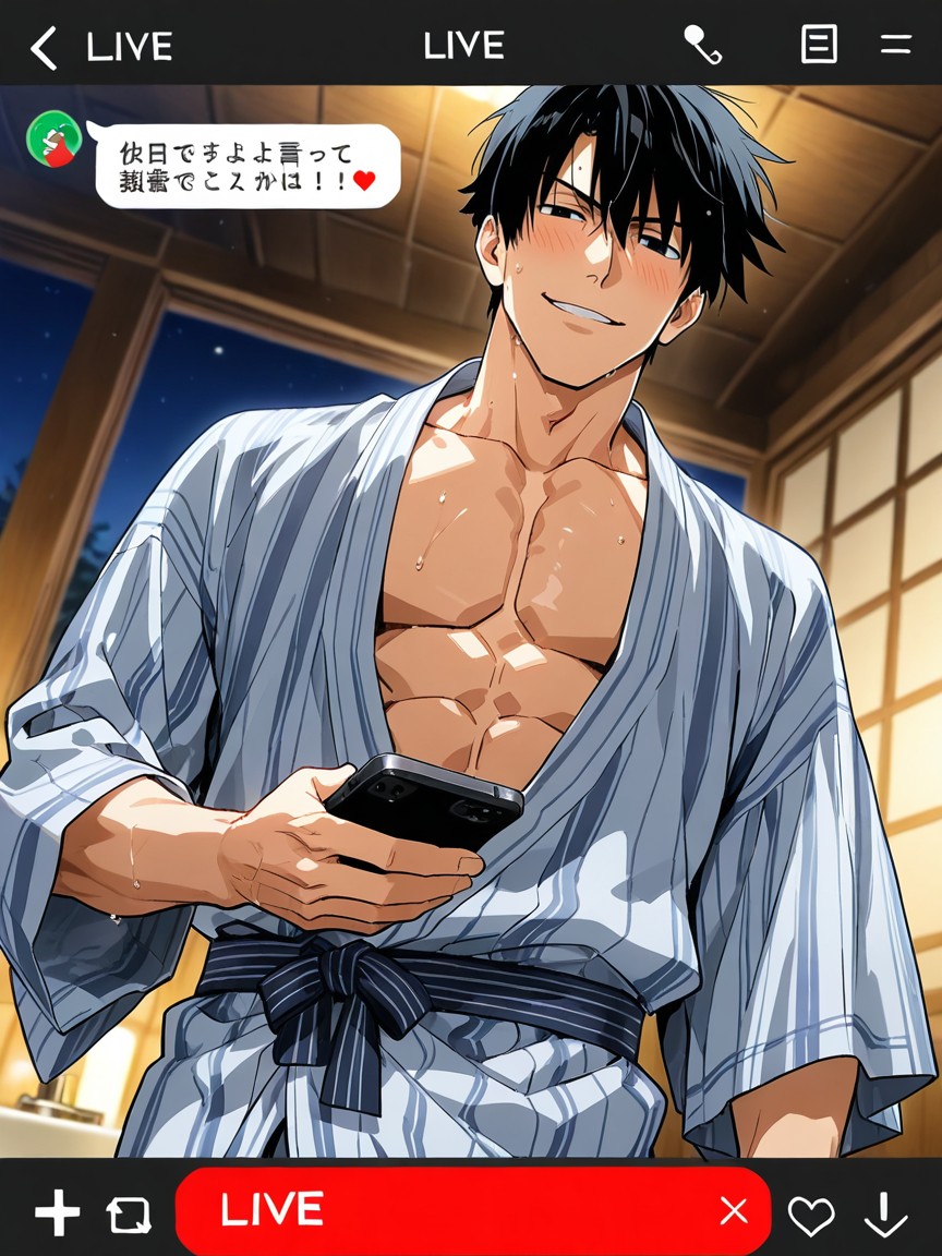 Sliding Shoji Doors, Medium Ass, Livestream Overlay AI Gay Porn