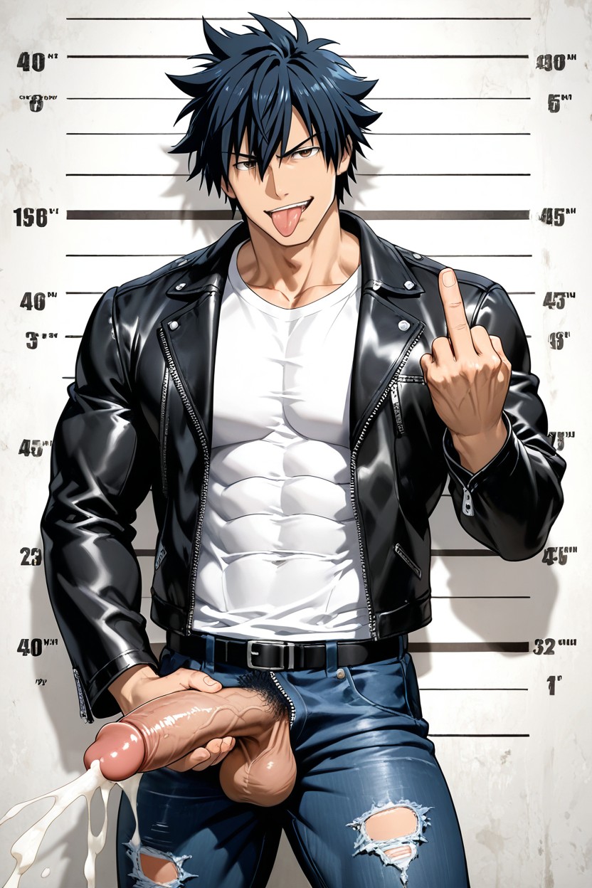 Brown Eyes, Mugshot, Musculosa Porno gay IA