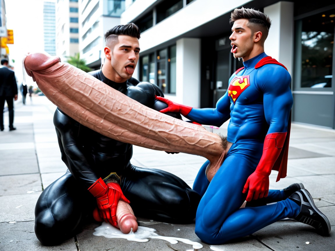 Slutboy, Correct Anatomy, Looking Up At Cock AI Gay Porn