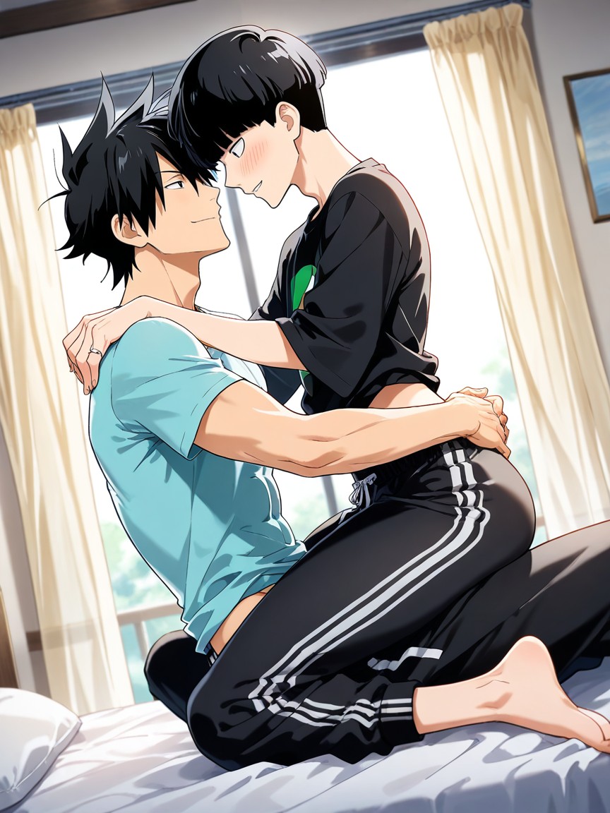 Japanese, Mobpsycho, Medium Ass AI Gay Porn