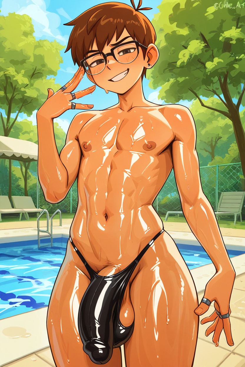Nyuudles Art Style, Otoko No Ko Man, 18+ Porno IA Gay