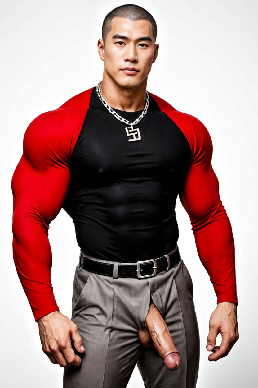 Fair Skin, Upright Posture, Elegant Distinguished Gentleman AI Gay Porn