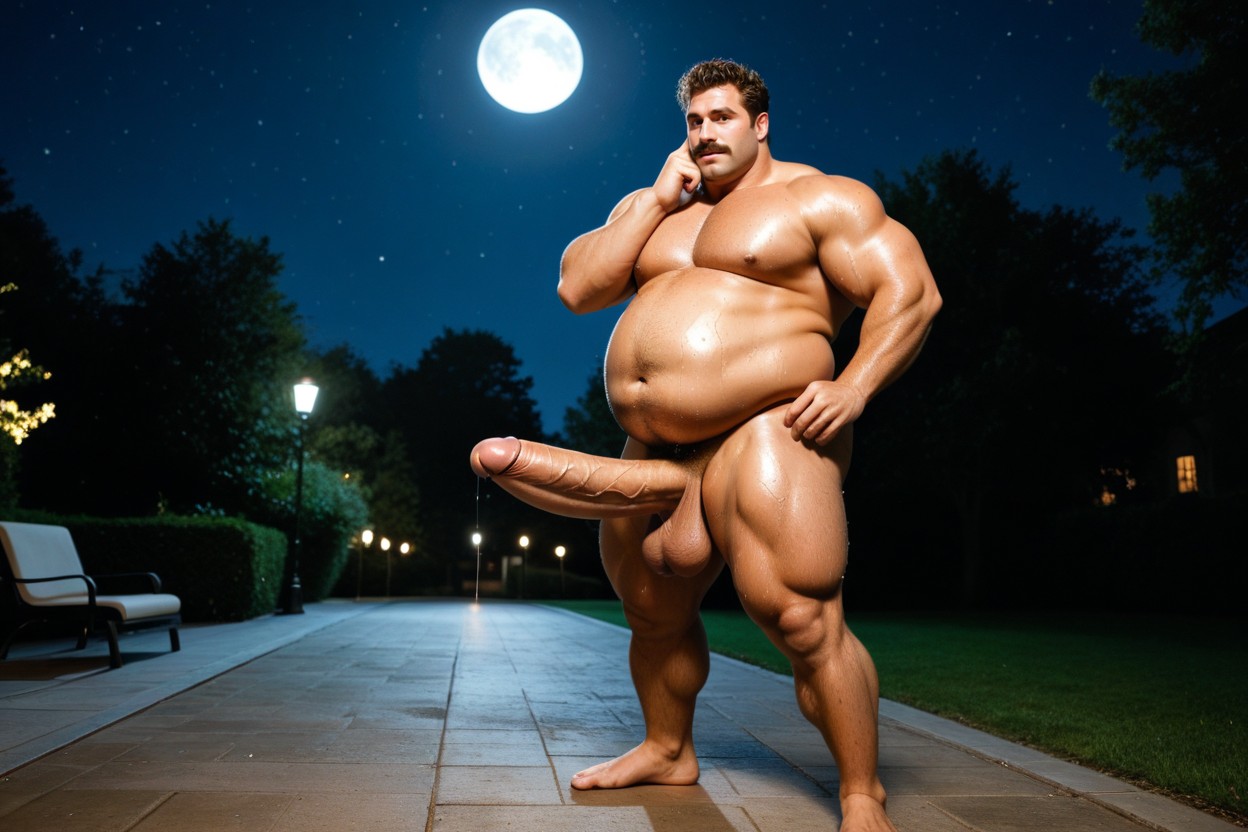Large Ass, Asustado, Solo Porno gay IA