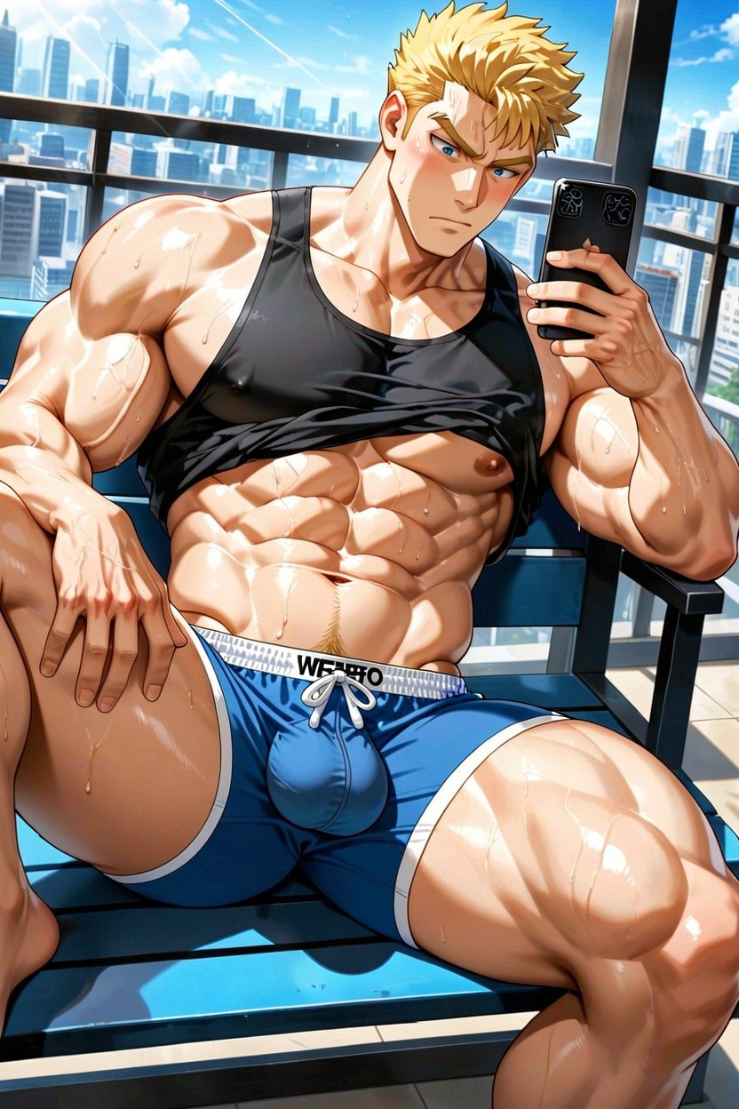 Wearing Boxer AI Gay Porn