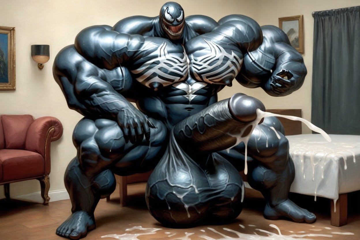 Oversized Hyper Gigantic Penis, Penis Bigger Than Leg, Alone Porno gay IA