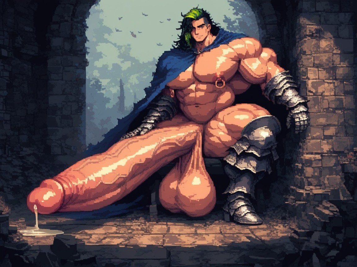 Impossibly Long Hyper Penis, Sitting Down, Sitting On The Ground Porno gay IA