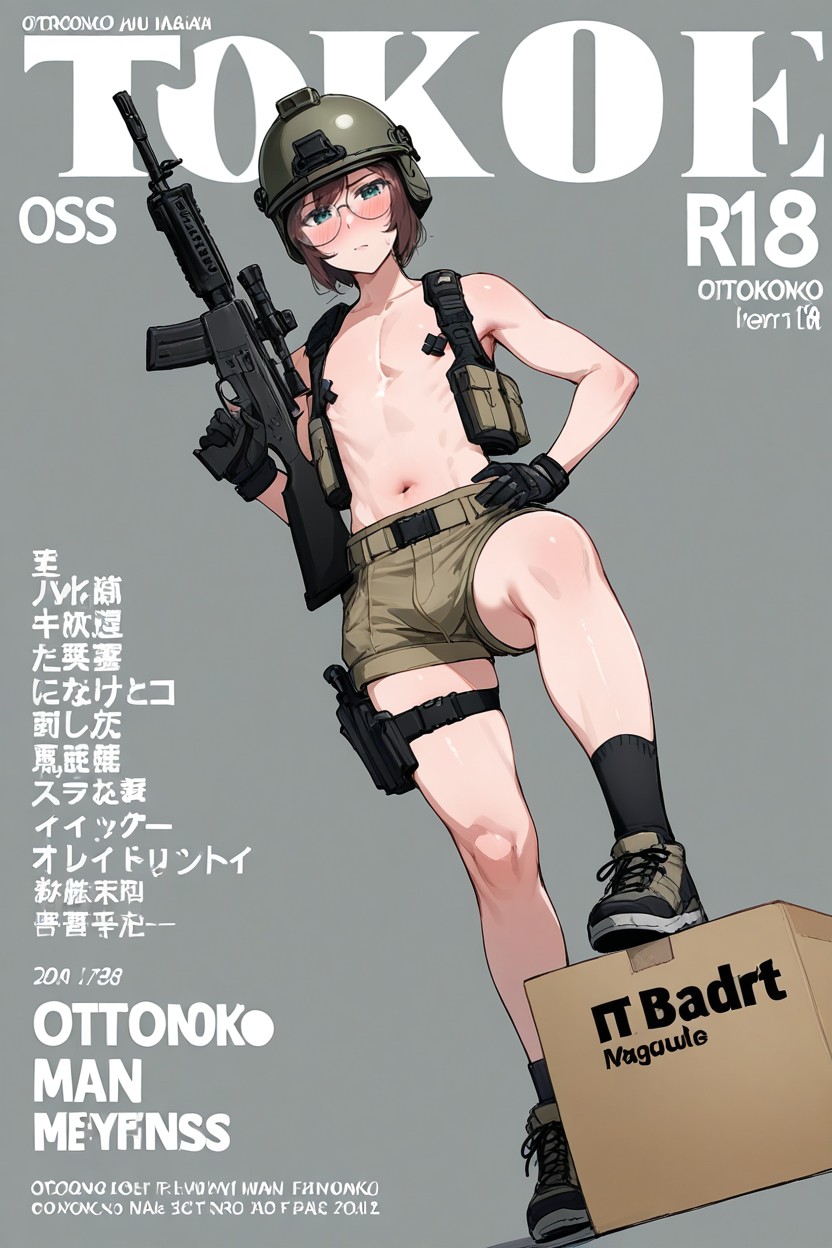 Sos Adult Style, One Leg Stepping On Box, One Hand On Waist Porno gay IA