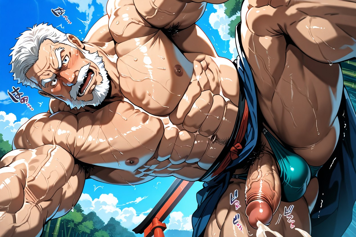 Sound Effect, Rybiok, One Leg Up AI Gay Porn