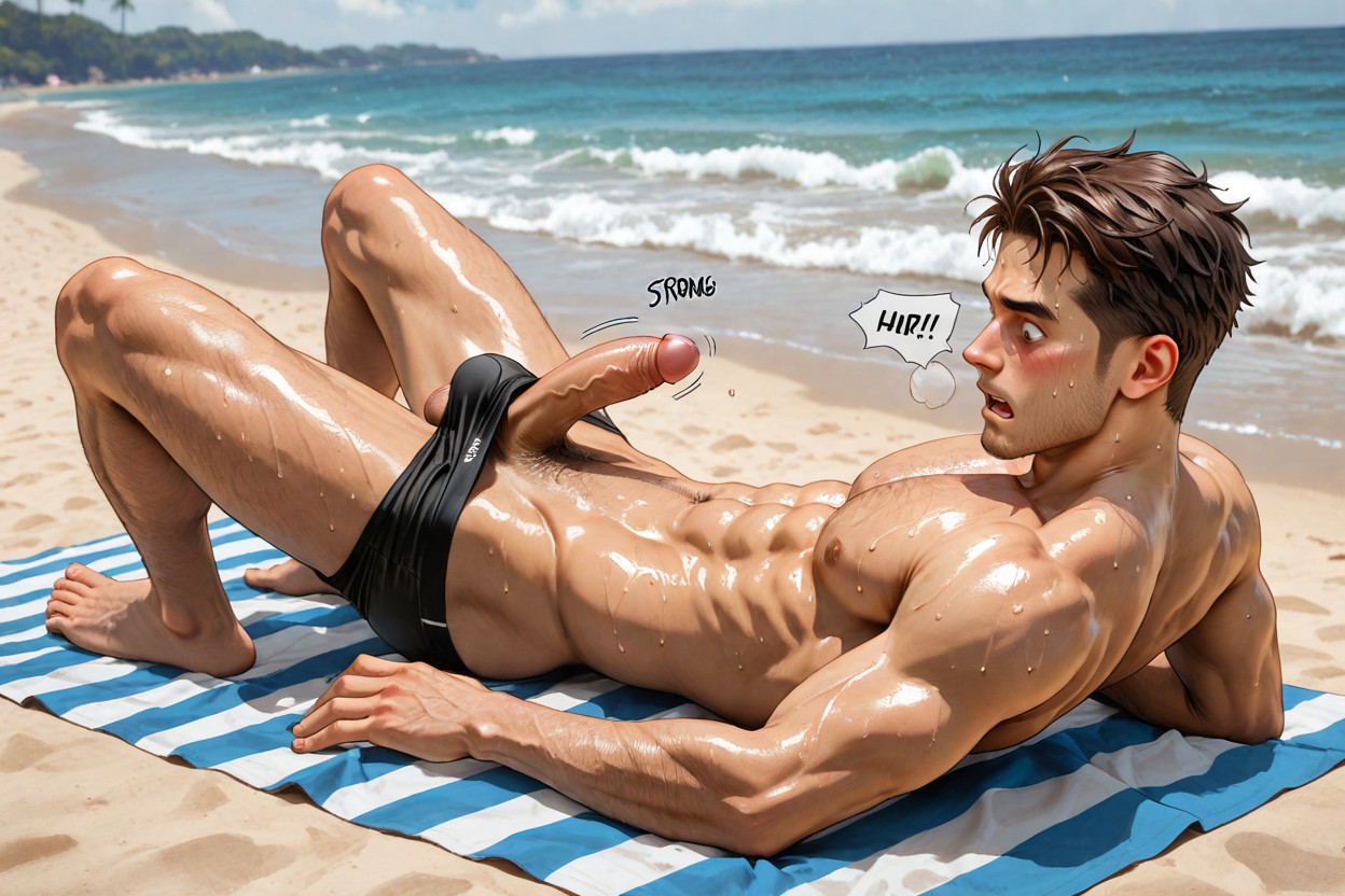 Micropenis, Nipples, Cutesexyrobutts AI Gay Porn