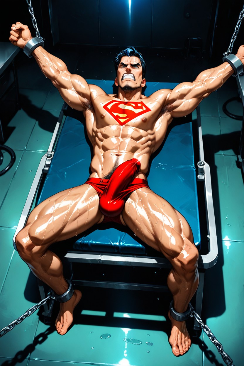 Upset, Dynamic Pose, Superman Porno IA Gay