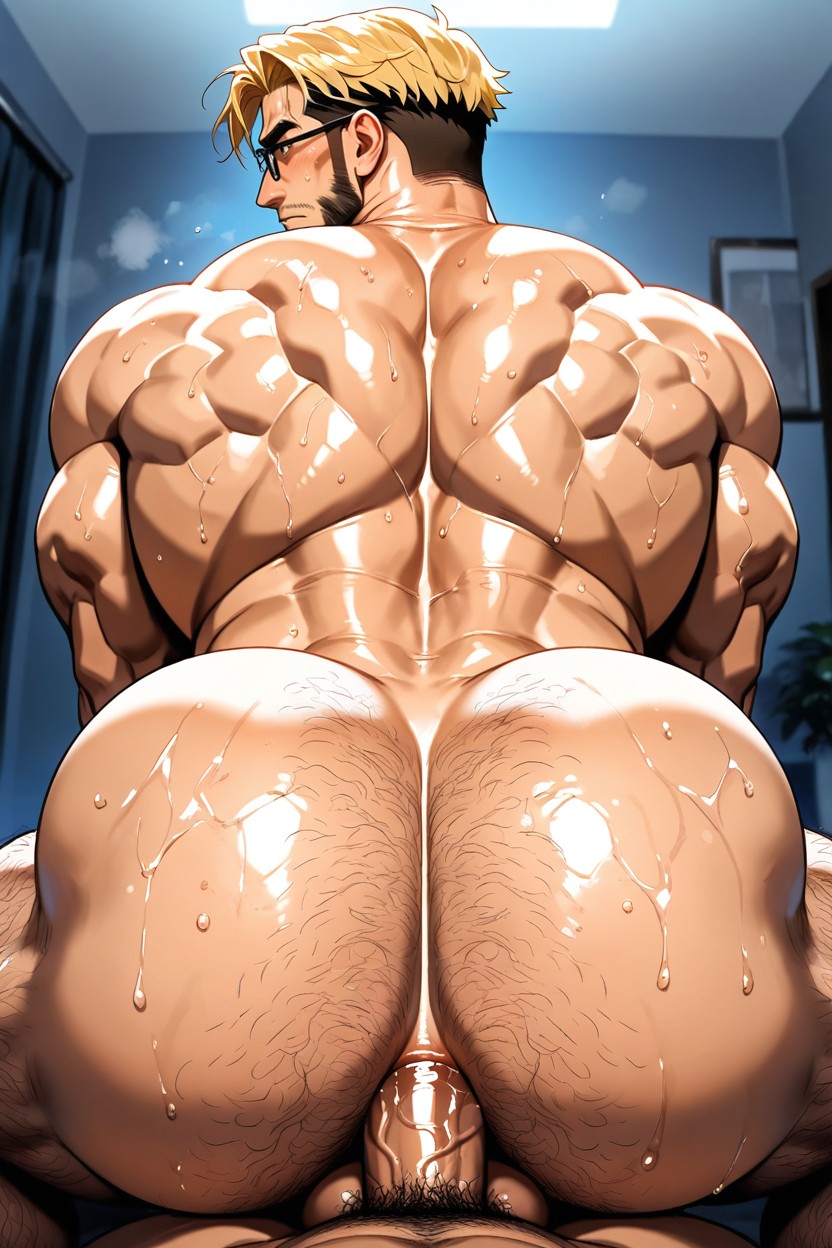 Daddy, 20+, Front View AI Gay Porn
