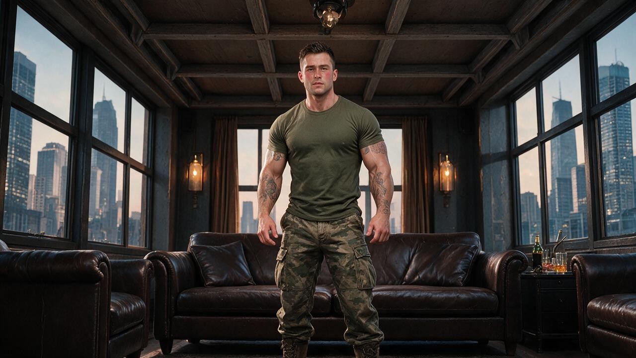 Alter Ego, Blushing, Tattoos AI Gay Porn