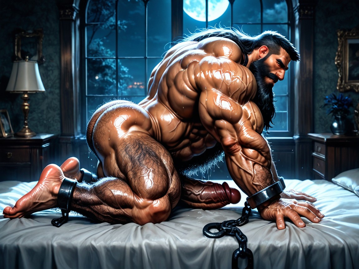 High Definition, Incredibly Wide Shoulders, Ultra Wide Angle Porno gay IA