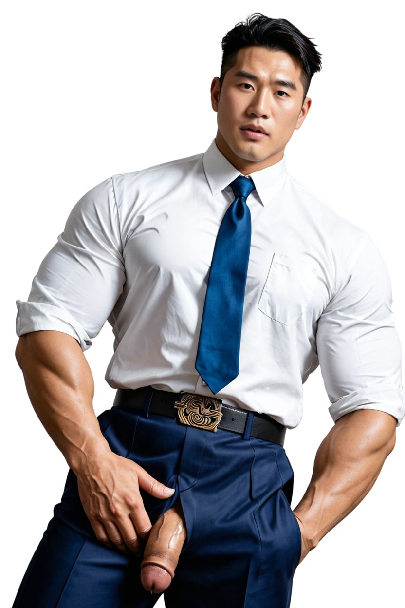 Giant Nose, Impossibly Huge Muscles, An Extremely China Man Porno gay IA